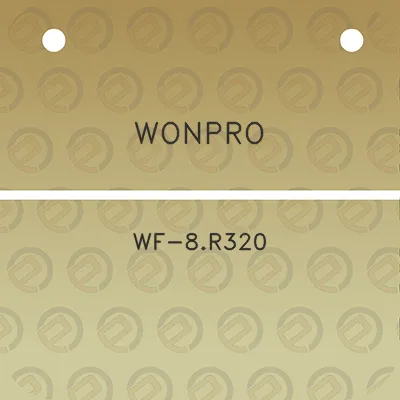 wonpro-wf-8r320