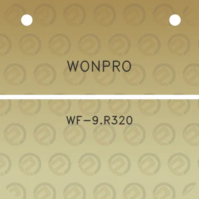 wonpro-wf-9r320