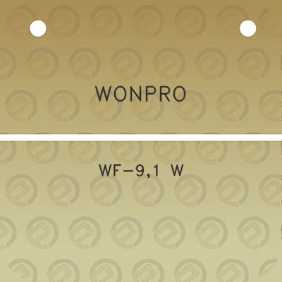 wonpro-wf-91-w