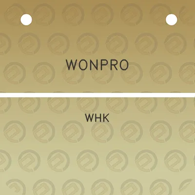 wonpro-whk