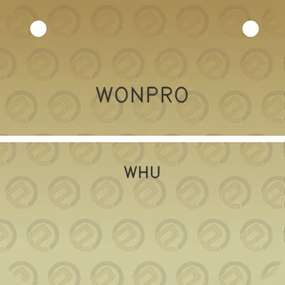 wonpro-whu