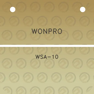 wonpro-wsa-10