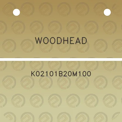 woodhead-k02101b20m100