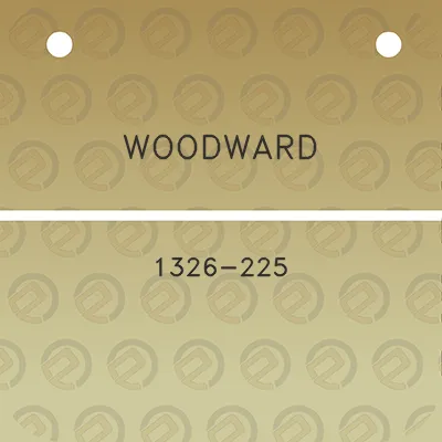 woodward-1326-225