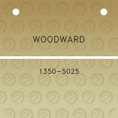 woodward-1350-5025