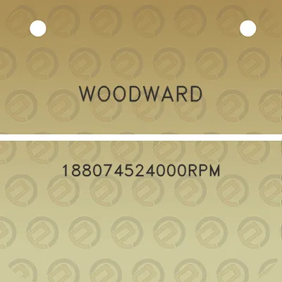 woodward-188074524000rpm