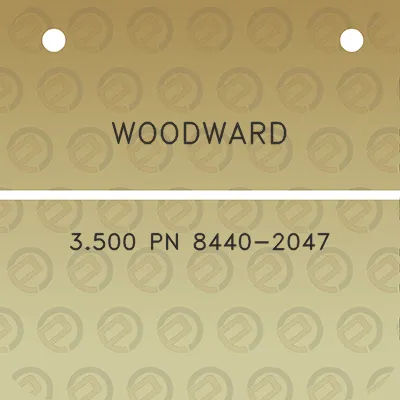 woodward-3500-pn-8440-2047