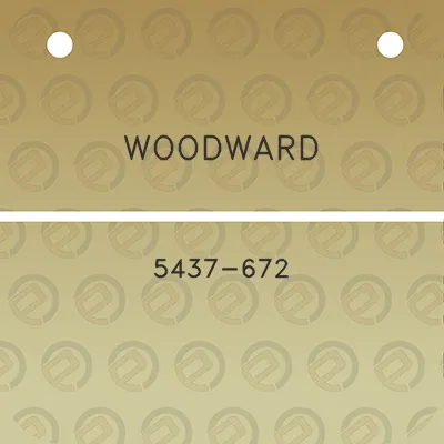 woodward-5437-672