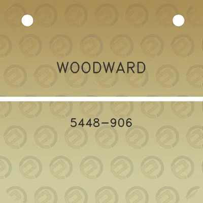 woodward-5448-906