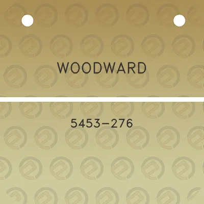 woodward-5453-276