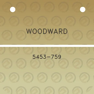 woodward-5453-759