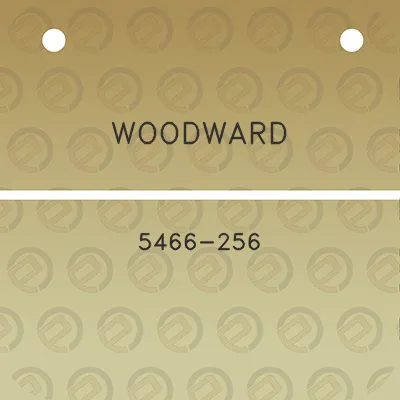 woodward-5466-256