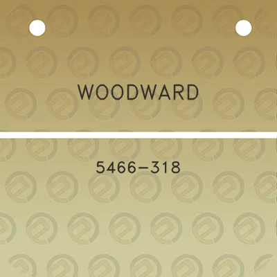 woodward-5466-318