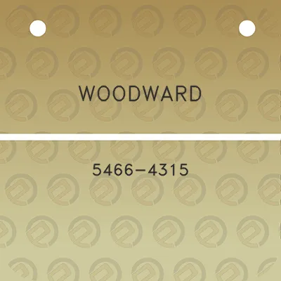 woodward-5466-4315