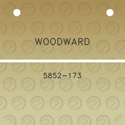 woodward-5852-173