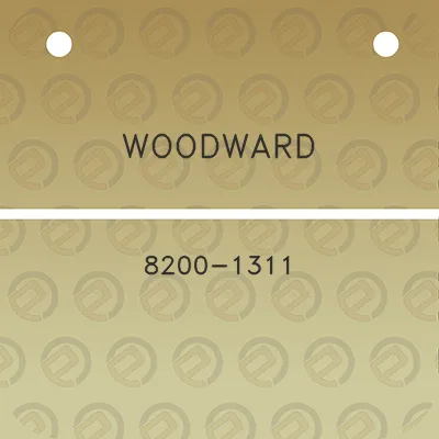 woodward-8200-1311