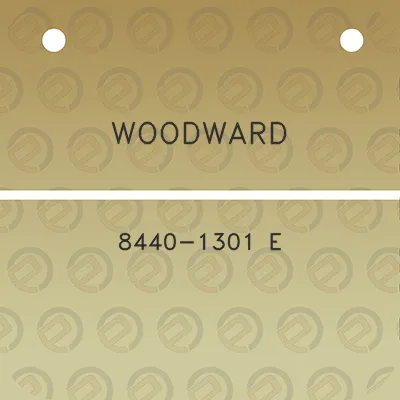 woodward-8440-1301-e