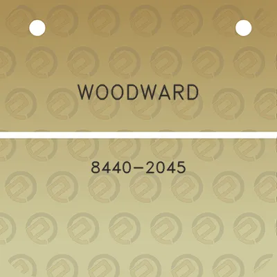 woodward-8440-2045