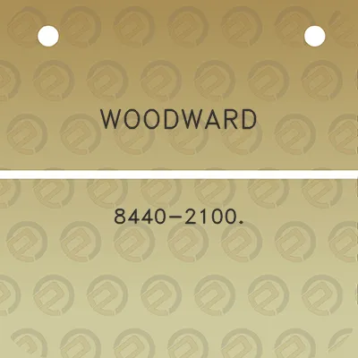 woodward-8440-2100