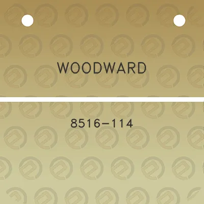 woodward-8516-114