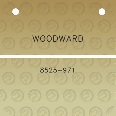 woodward-8525-971