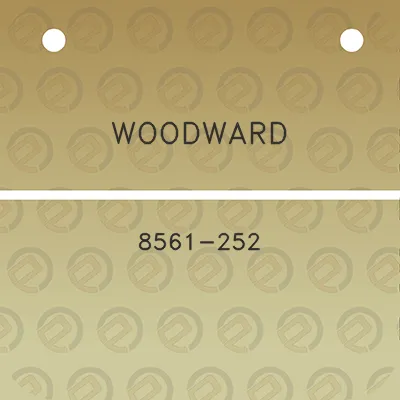 woodward-8561-252