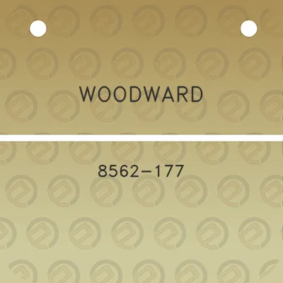 woodward-8562-177