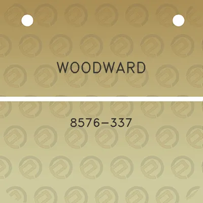 woodward-8576-337