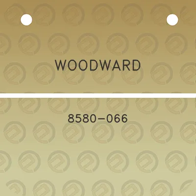 woodward-8580-066