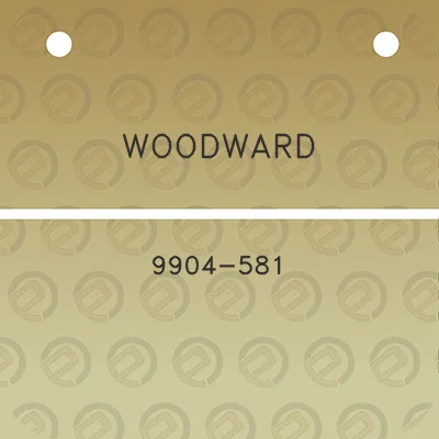 woodward-9904-581