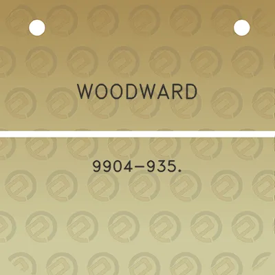 woodward-9904-935