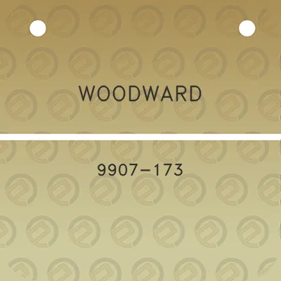 woodward-9907-173