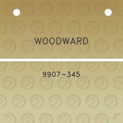 woodward-9907-345