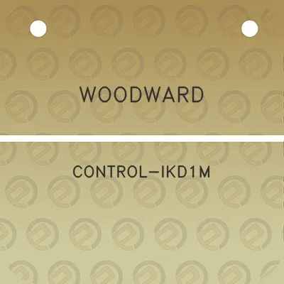 woodward-control-ikd1m