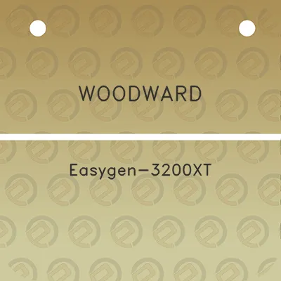 woodward-easygen-3200xt