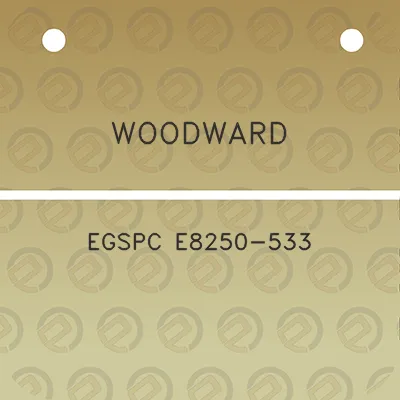 woodward-egspc-e8250-533