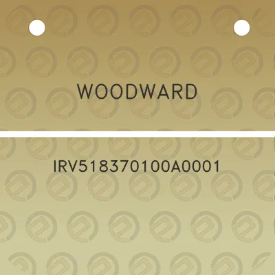 woodward-irv518370100a0001