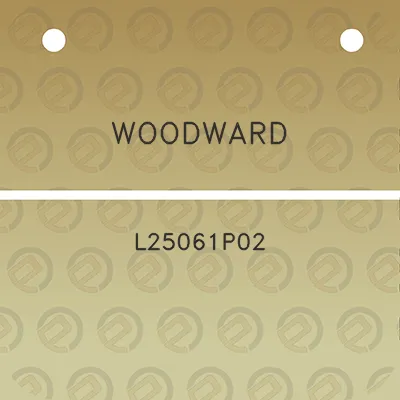 woodward-l25061p02