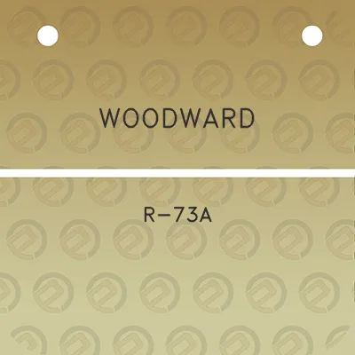 woodward-r-73a