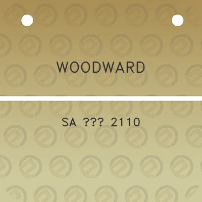 woodward-sa-2110