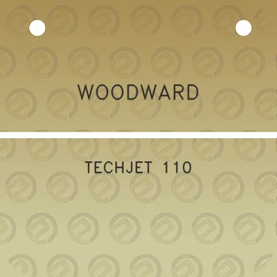 woodward-techjet-110