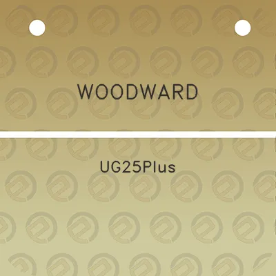 woodward-ug25plus