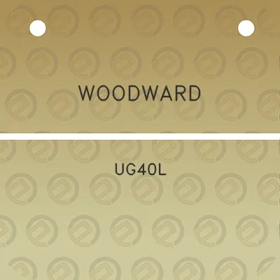 woodward-ug40l