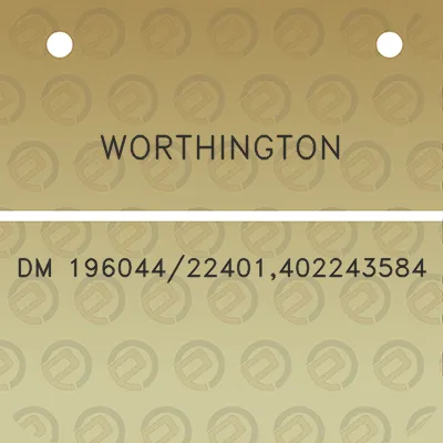 worthington-dm-19604422401402243584