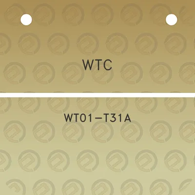 wtc-wt01-t31a