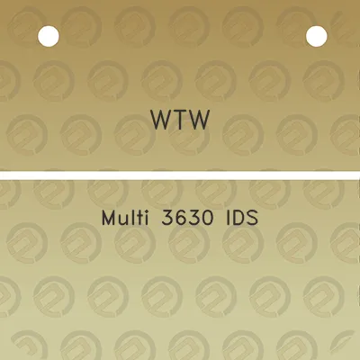 wtw-multi-3630-ids