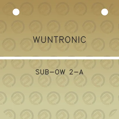 wuntronic-sub-ow-2-a