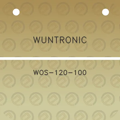 wuntronic-wos-120-100