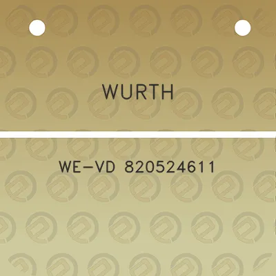 wurth-we-vd-820524611