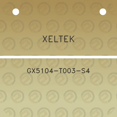 xeltek-gx5104-t003-s4